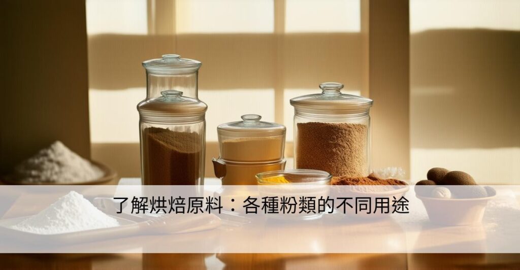 了解烘焙原料:各種粉類的不同用途 – 甜點材料庫
